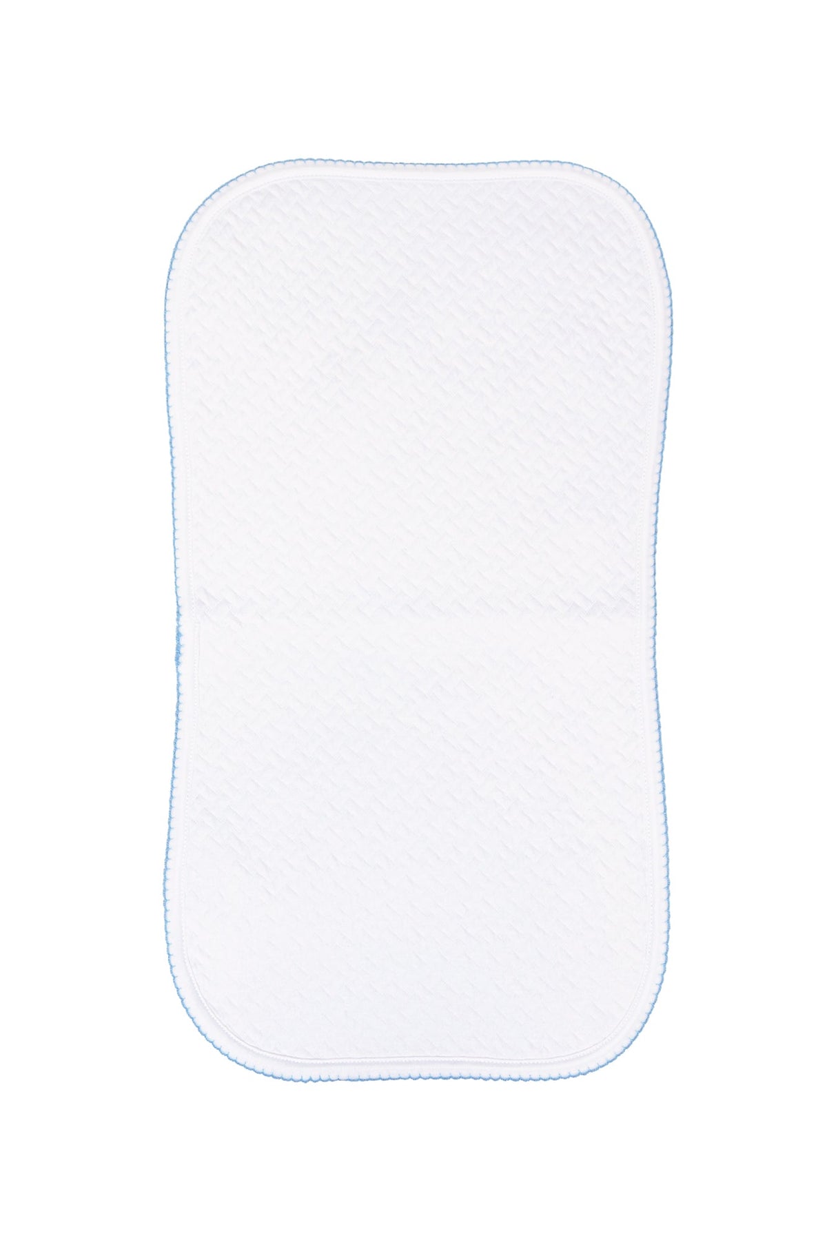 Basket Weave Baby Burp Cloth