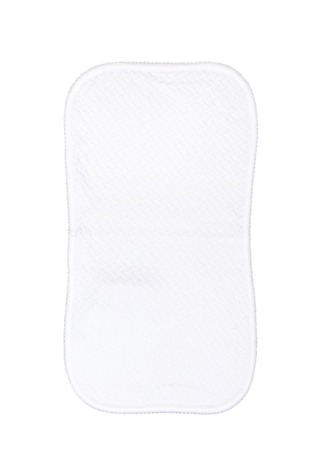 Basket Weave Baby Burp Cloth