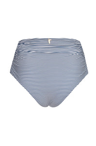 Victoria Bottom in Navy Stripes & Ivory