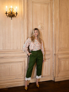 Nina Pant in Fern Twill