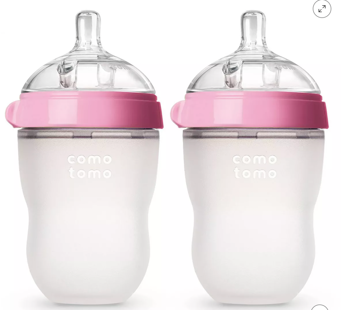 Comotomo Silicone Bottle - 2pk/8oz Each