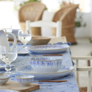 Brisa Collection Cereal Bowls in Ria Blue, Set of 6