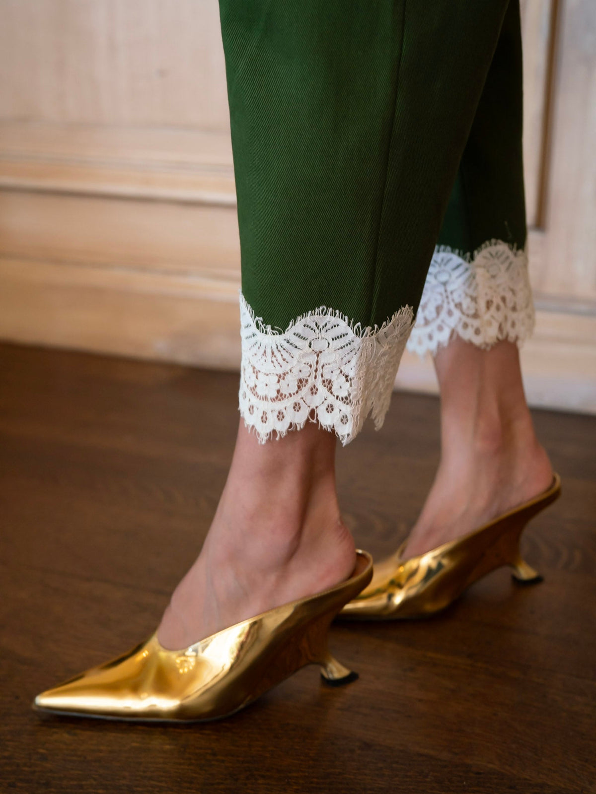 Nina Pant in Fern Twill