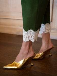 Nina Pant in Fern Twill
