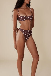 The Edie Bottom in Polka Dot