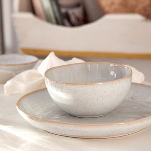 Eivissa Collection Dinner Plates in Sand Beige, Set of 6