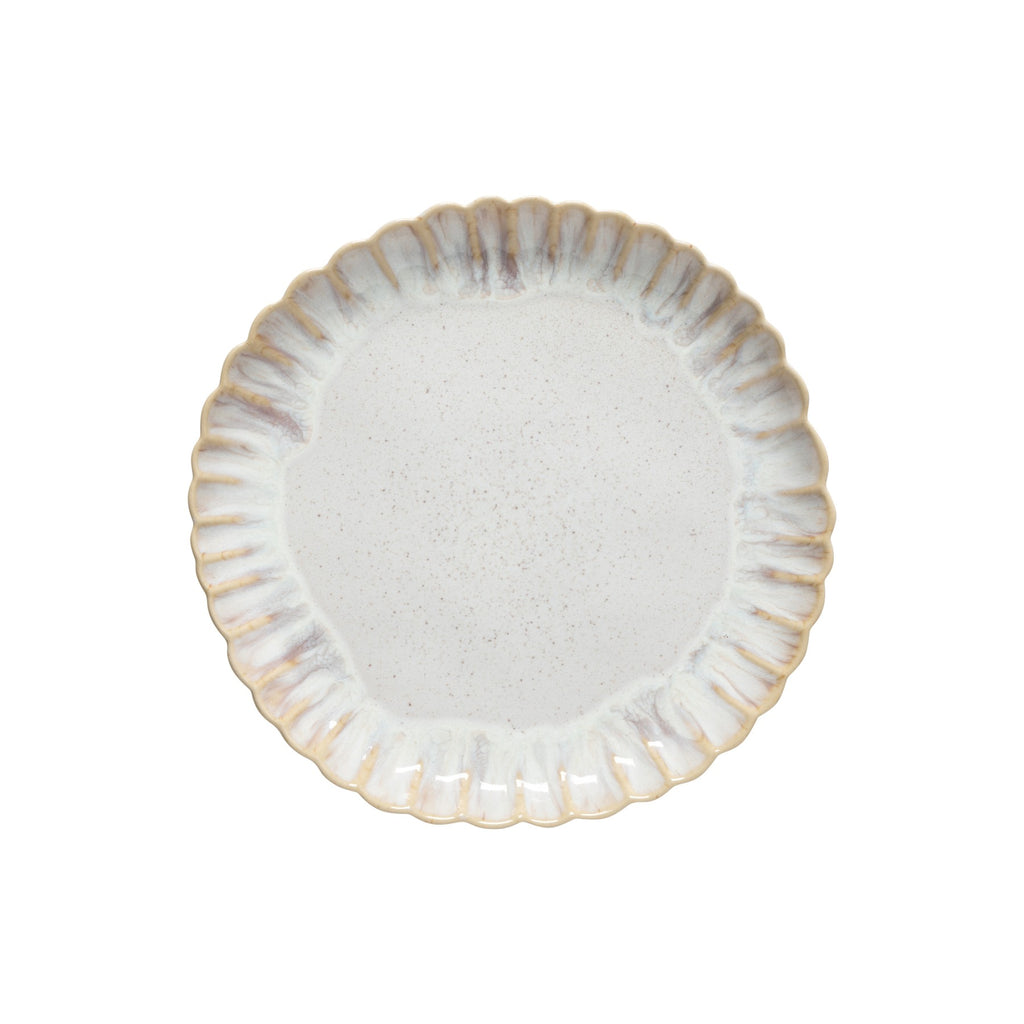 Mallorca Collection Dinner Plates in Sand Beige, Set of 6