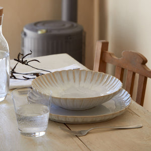 Mallorca Collection Pasta Bowls in Sand Beige, Set of 6