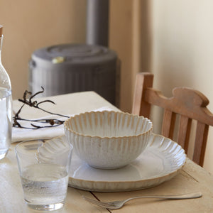 Mallorca Collection Cereal Bowls in Sand Beige, Set of 6