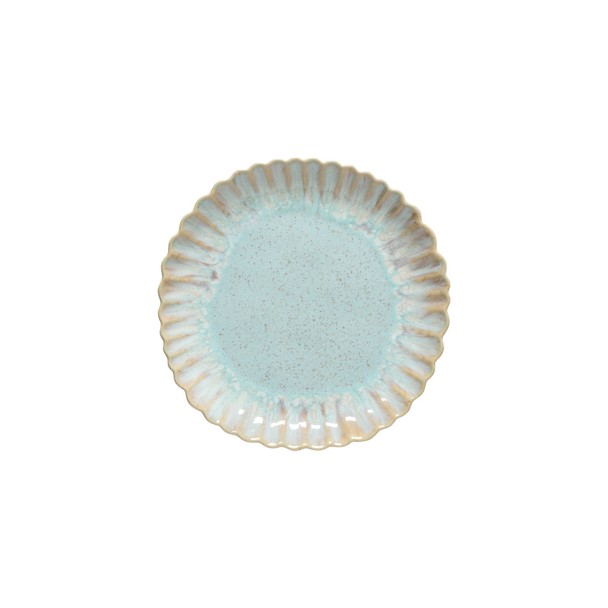 Mallorca Collection Salad Plates in Sea Blue, Set of 6
