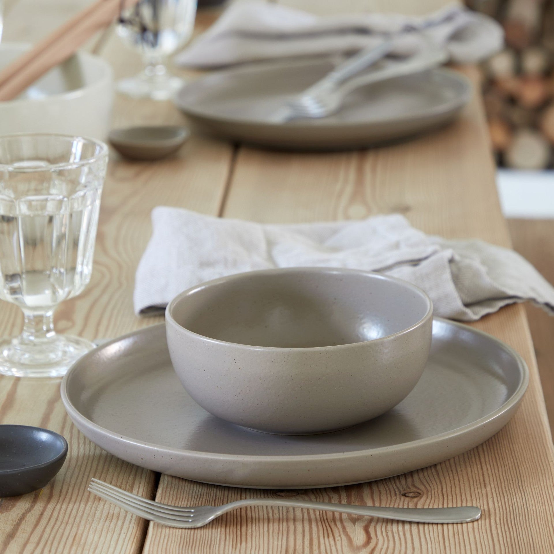 Pacifica Collection Cereal Bowls in Chestnut, Set of 6