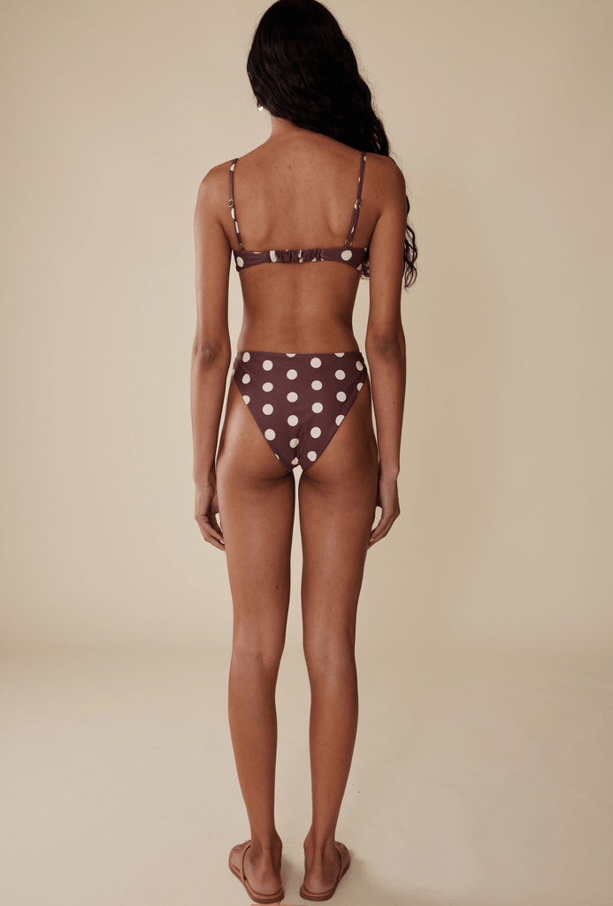 The Edie Bottom in Polka Dot