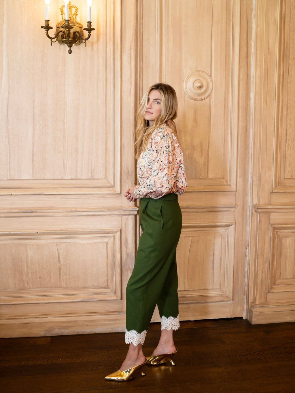 Nina Pant in Fern Twill