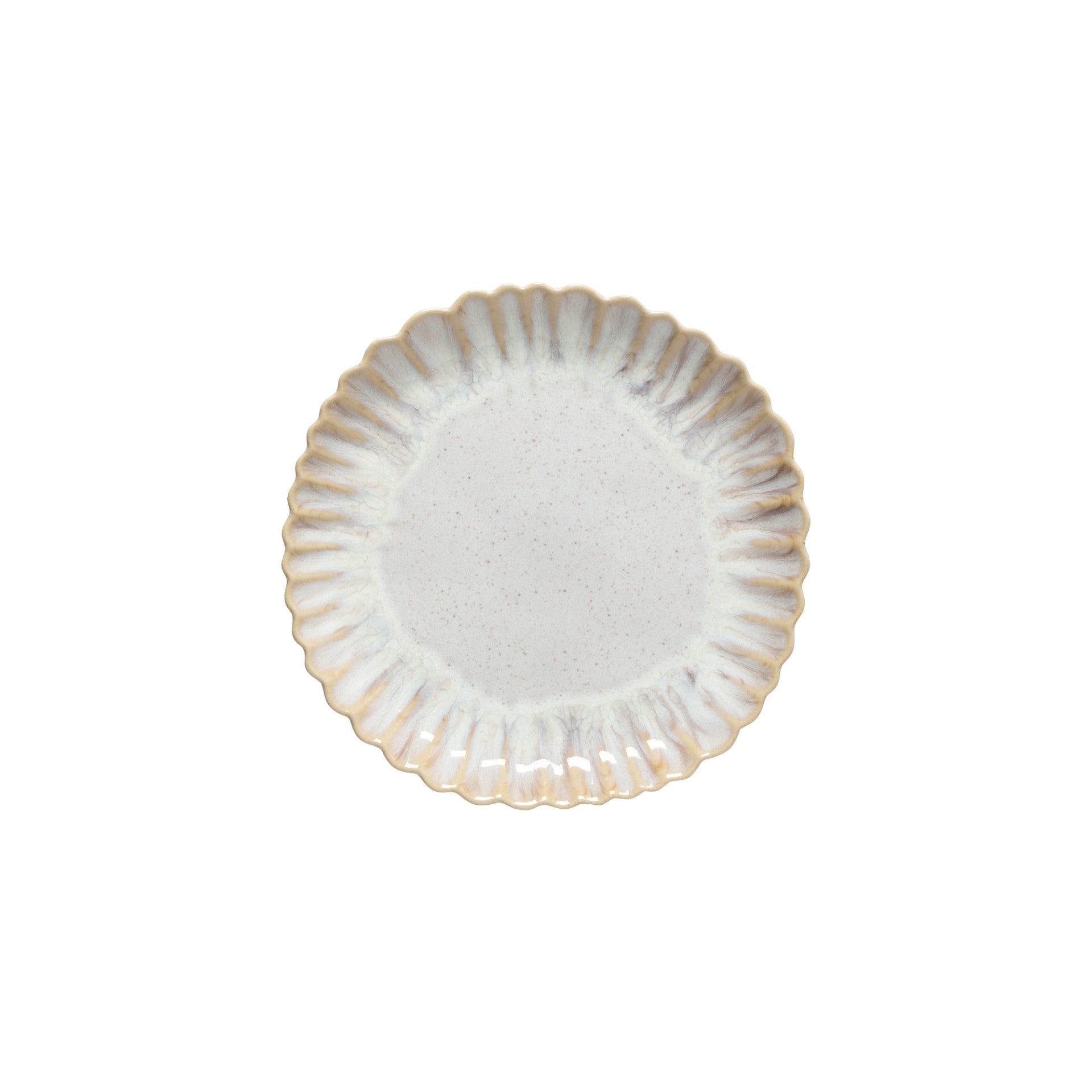 Mallorca Collection Salad Plates in Sand Beige, Set of 6