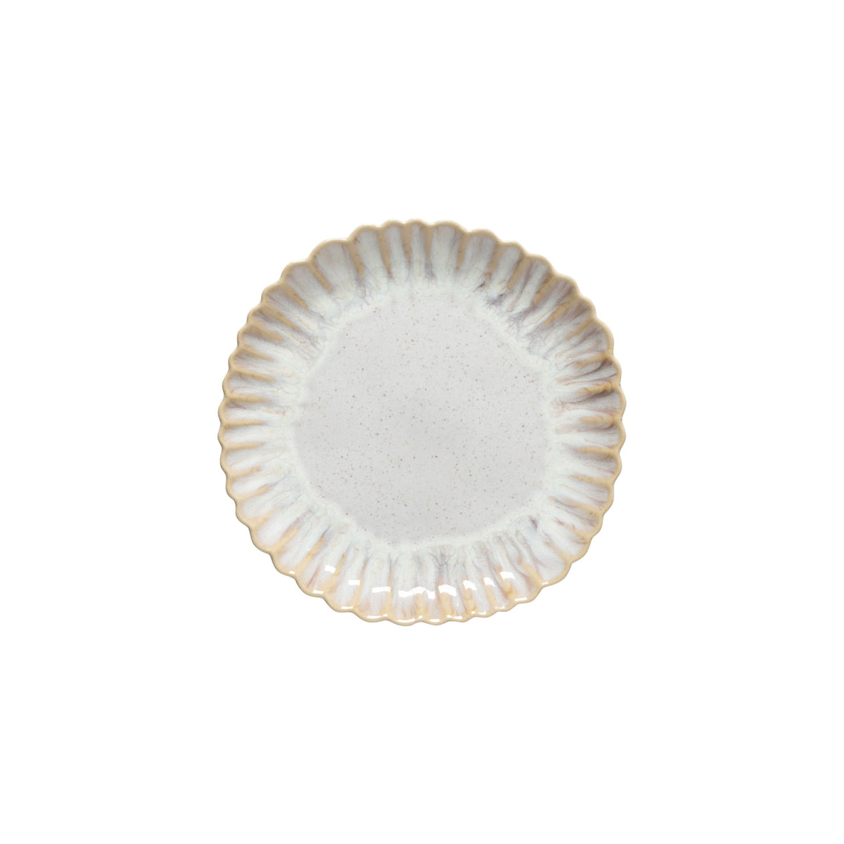 Mallorca Collection Salad Plates in Sand Beige, Set of 6
