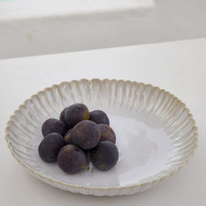 Mallorca Collection Pasta/Serving Bowl in Sand Beige