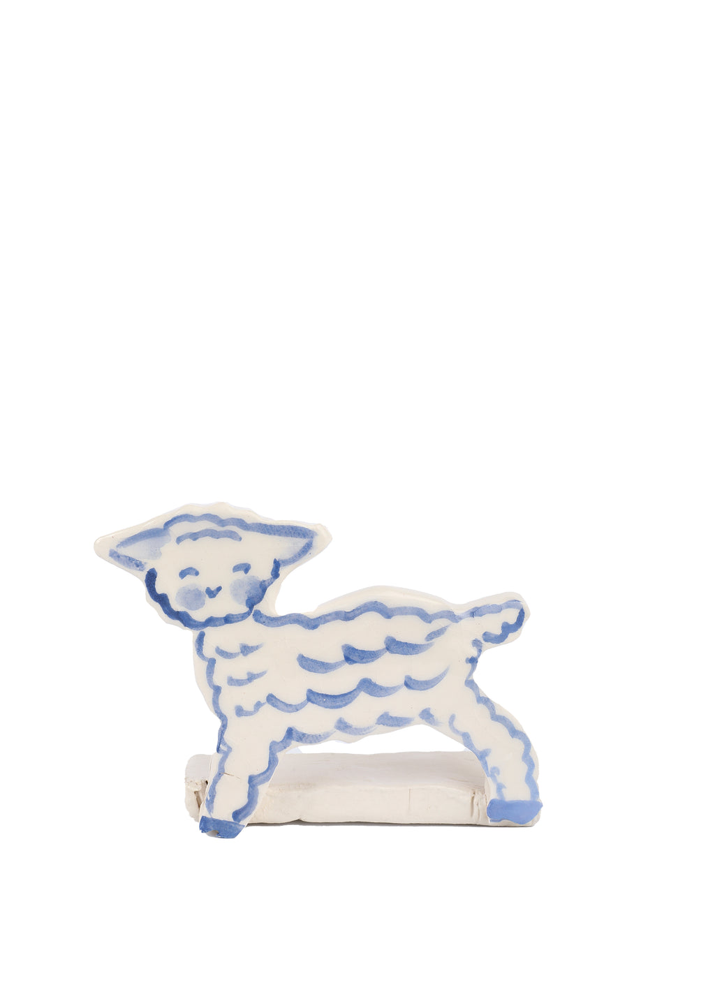 Easter Vignette in Blue and White, Set of 9