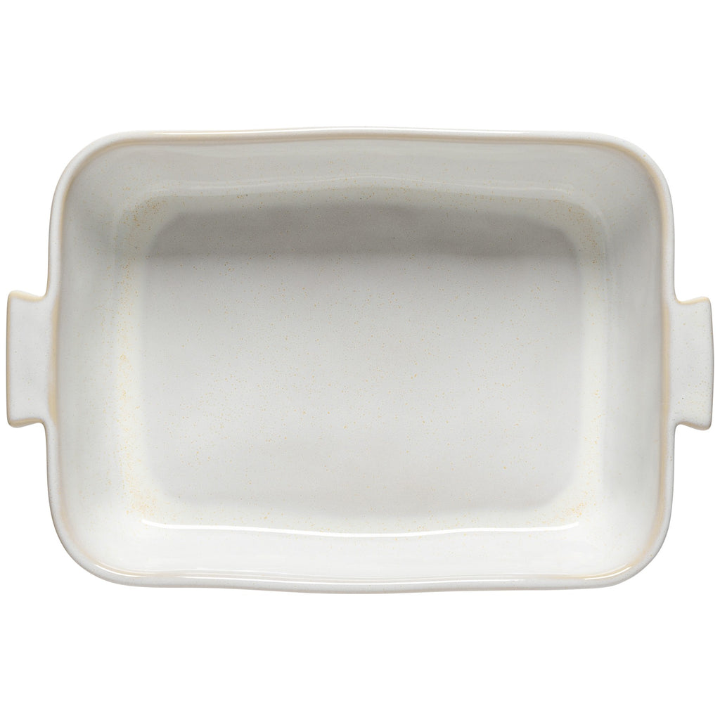 Brisa Collection Rectangle Baker 16" in Branca