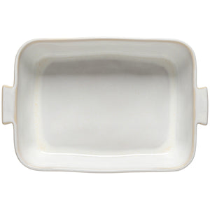 Brisa Collection Rectangle Baker 16" in Branca