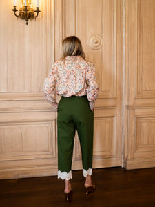 Nina Pant in Fern Twill