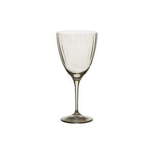 Sensa Collection Water Glasses in Smoked Grey, Set of 6