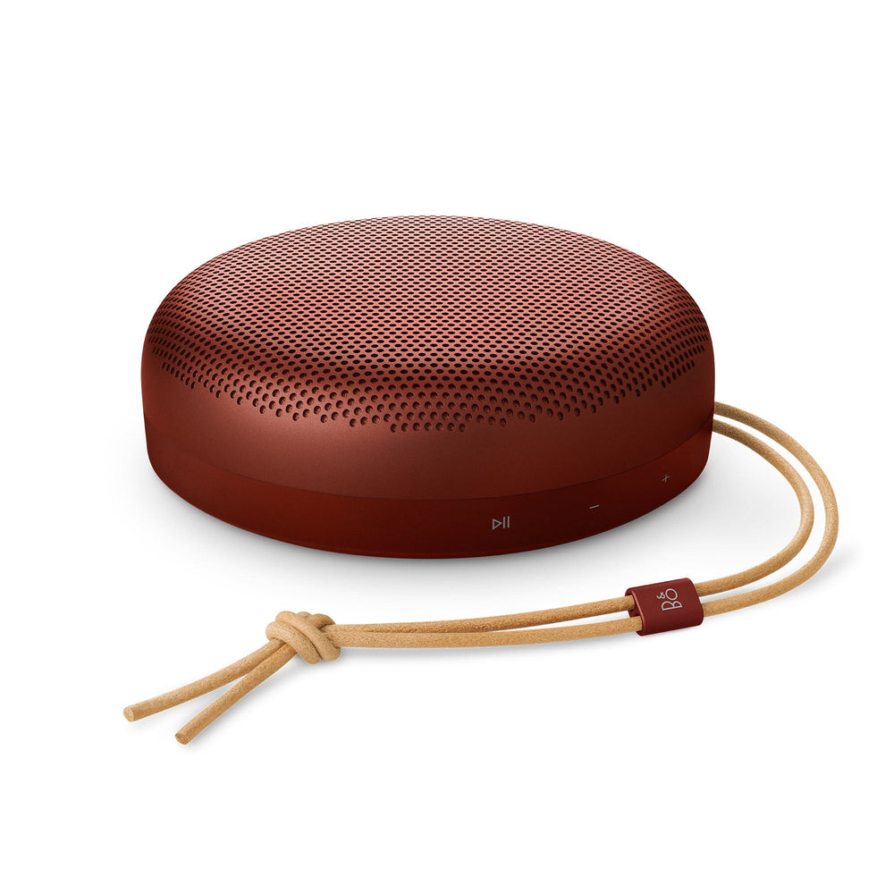 Beosound A1 3rd Gen Portable Bluetooth Speaker in Rustic Red
