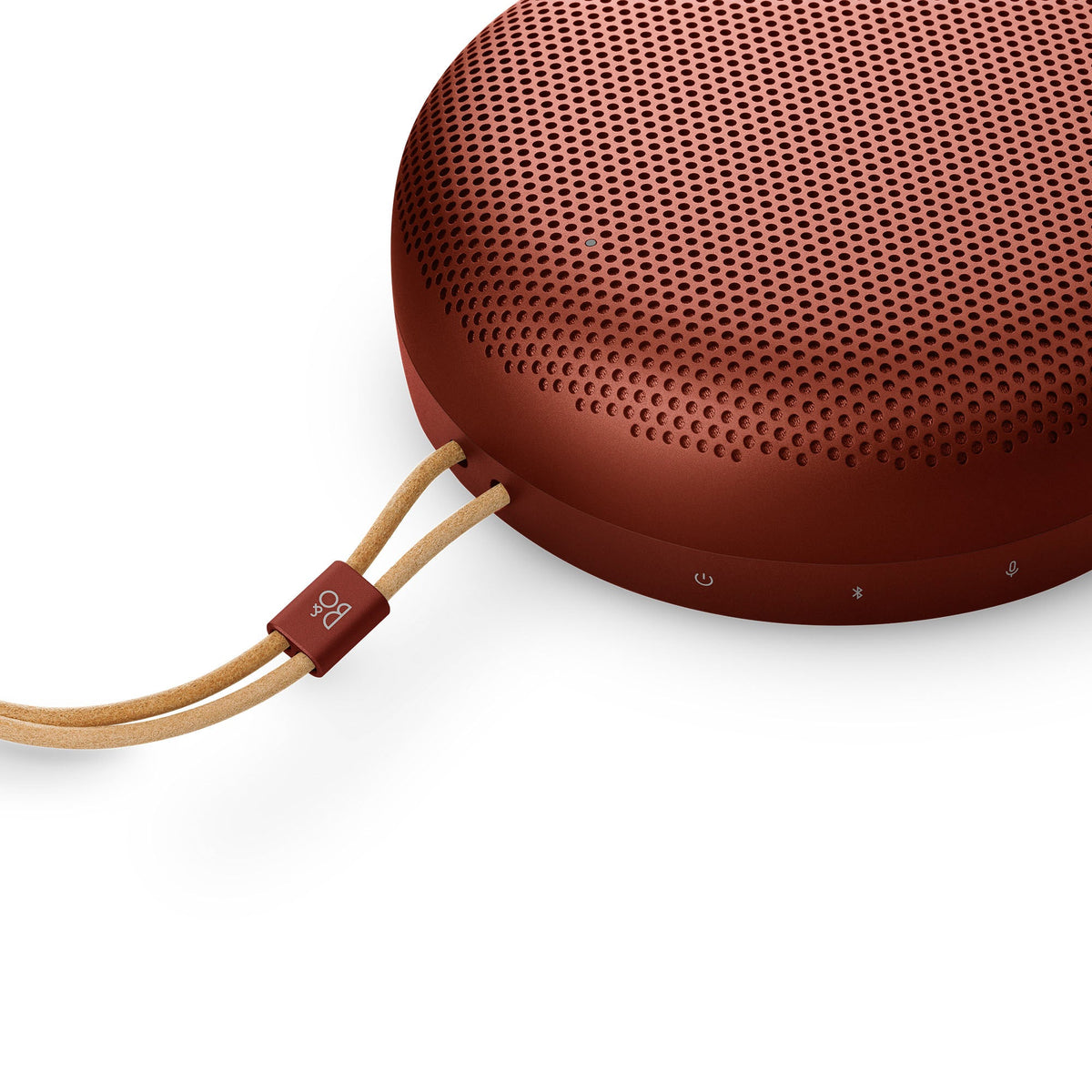 Beosound A1 3rd Gen Portable Bluetooth Speaker in Rustic Red
