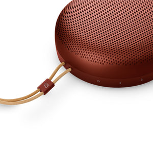 Beosound A1 3rd Gen Portable Bluetooth Speaker in Rustic Red