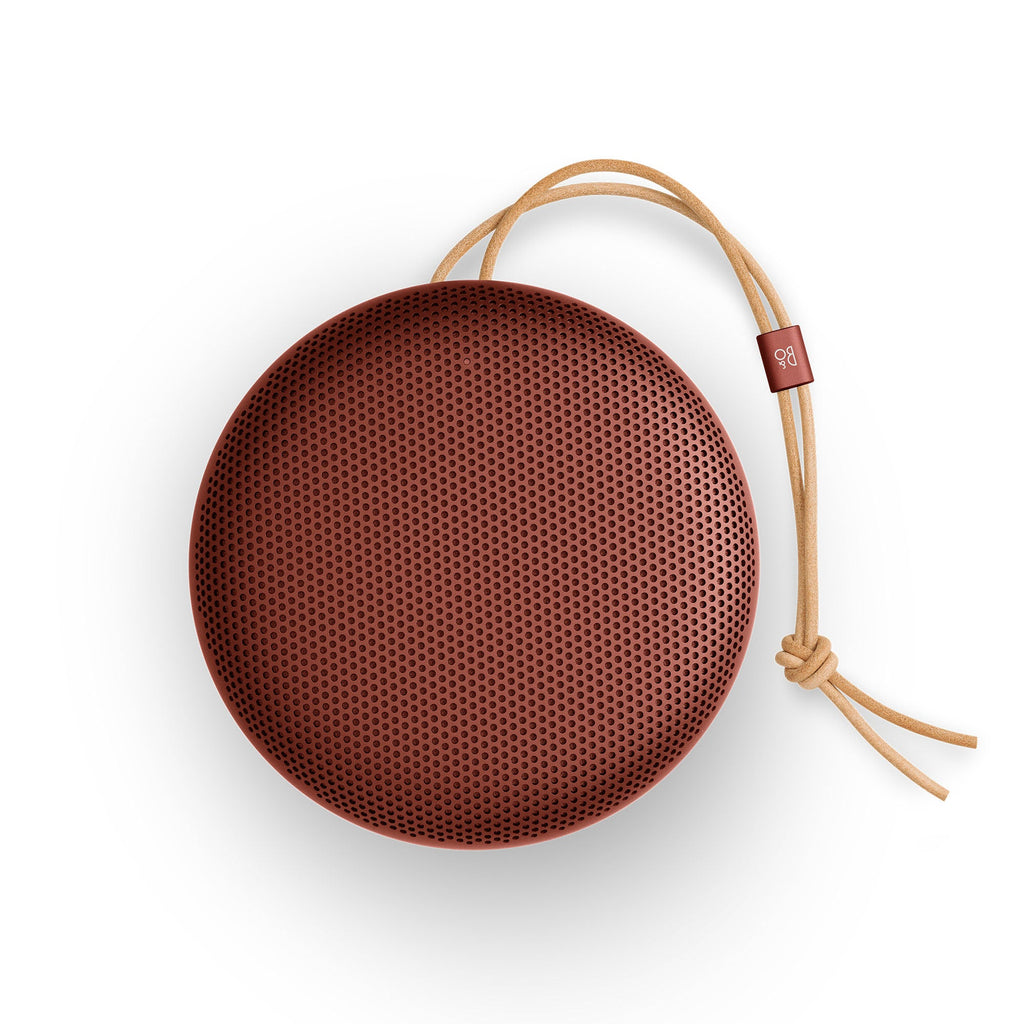 Beosound A1 3rd Gen Portable Bluetooth Speaker in Rustic Red