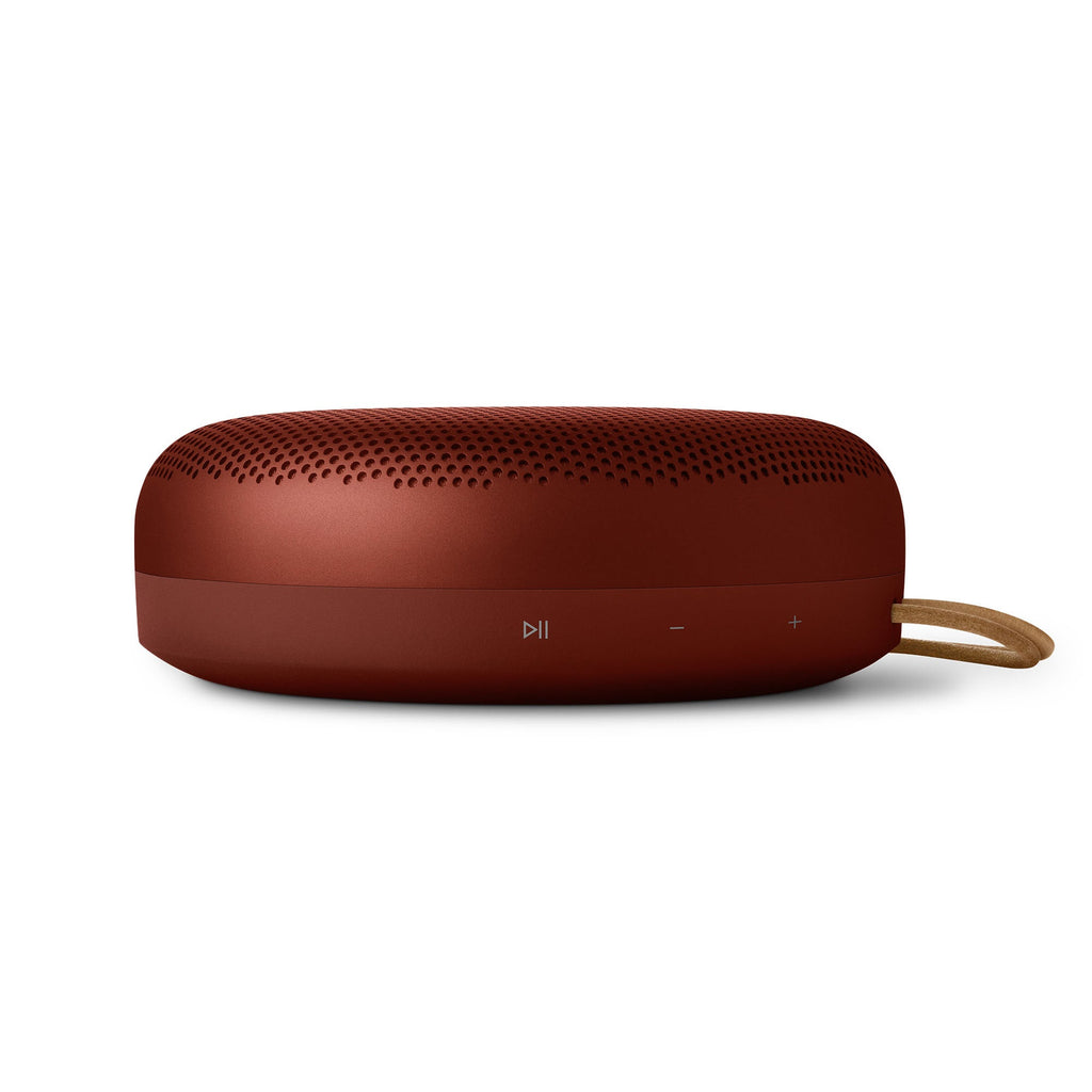 Beosound A1 3rd Gen Portable Bluetooth Speaker in Rustic Red
