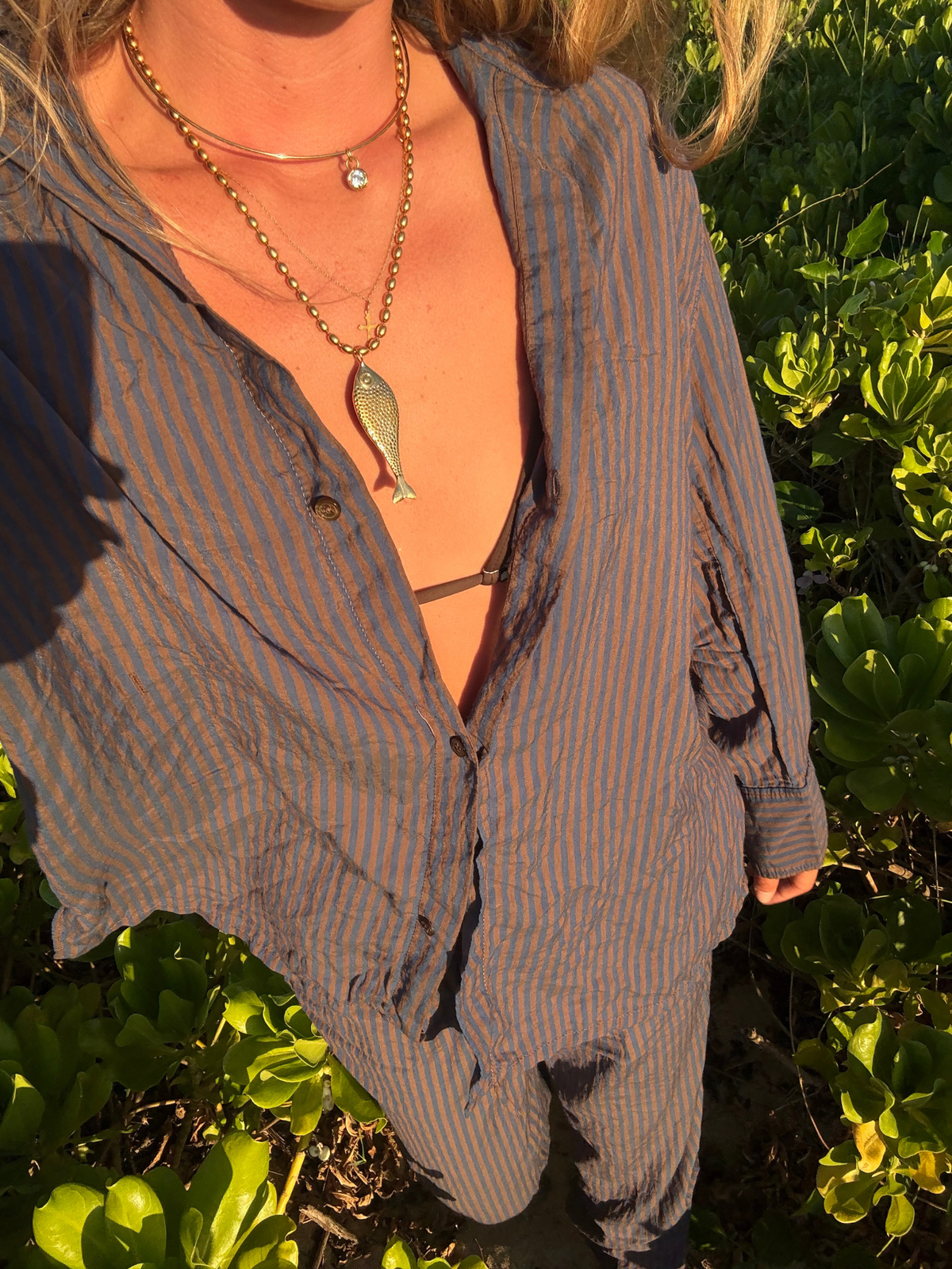 Baby Bezel Necklace