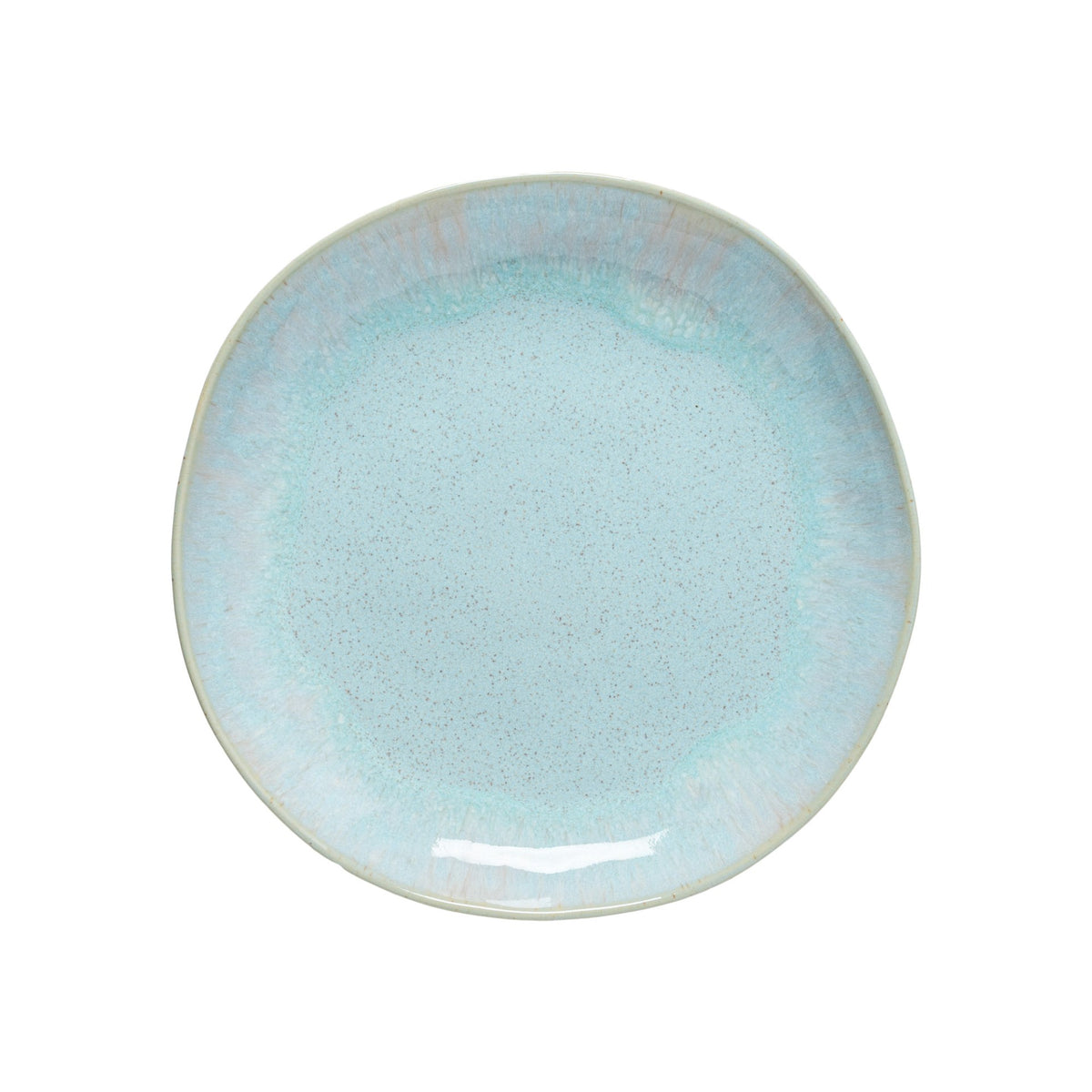 Eivissa Collection Dinner Plates in Sea Blue, Set of 6
