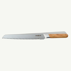 Bread Knife in Olive Wood