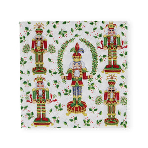 Nutcracker Christmas Cocktail Napkins, Set of 20