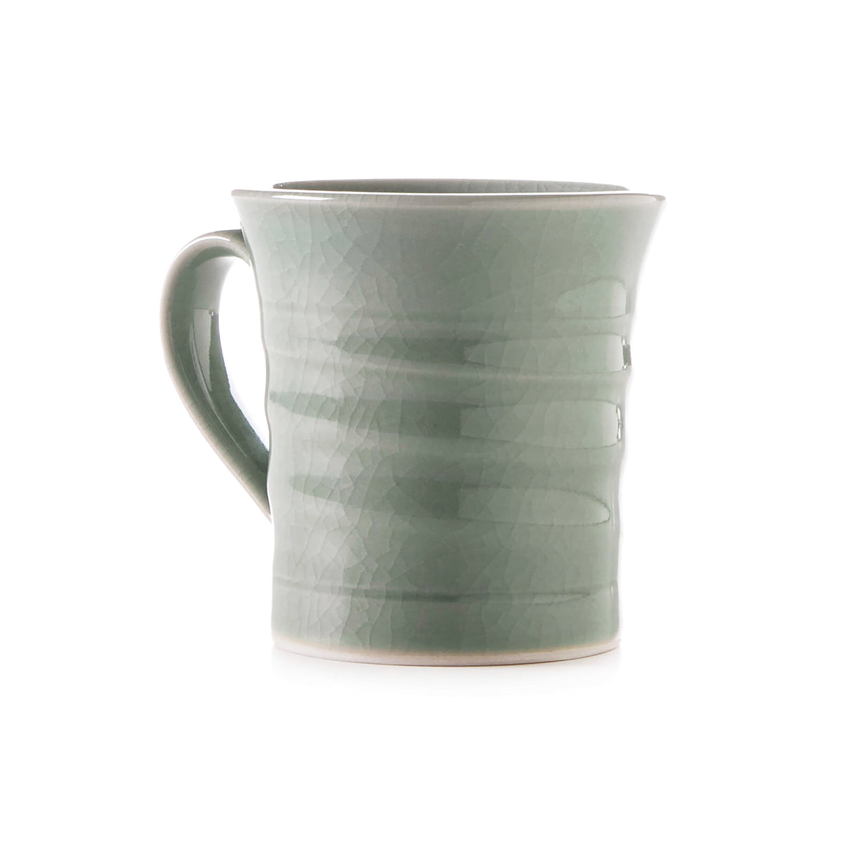 Belmont Mug - Crackle Celadon