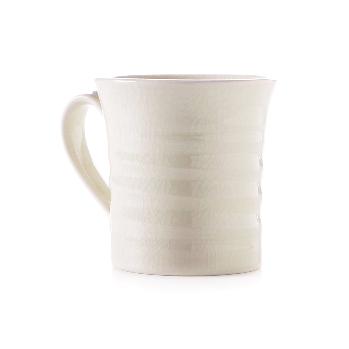 Belmont Mug - Crackle Ivory