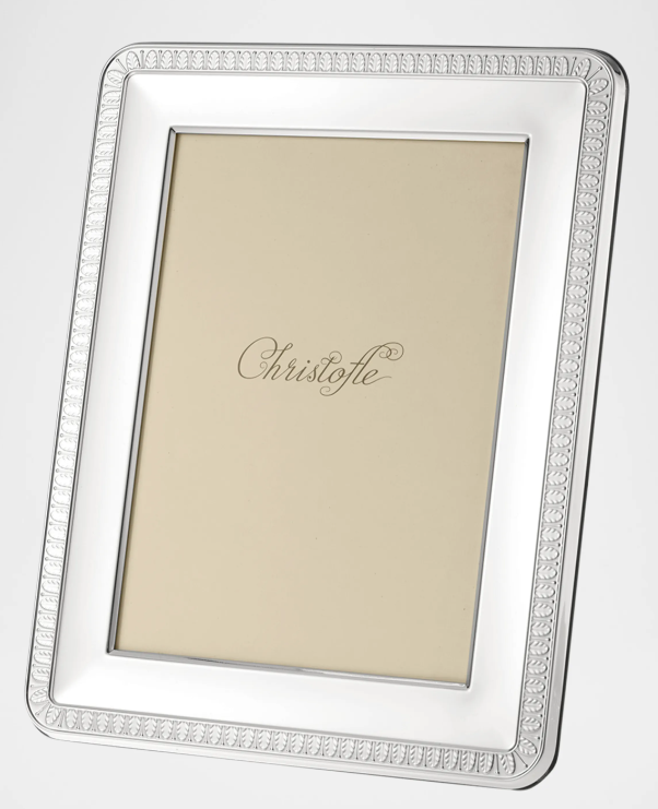 Christofle Malmaison Silver-Plated Picture Frame, 4" x 6"