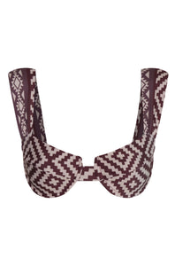 Sabina Top in Ethnic Motif