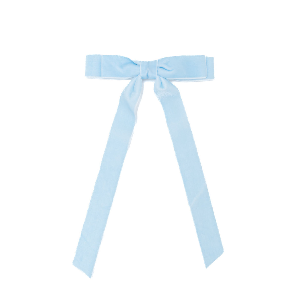 Velvet Jane Bow by Winn & William, handcrafted velvet hair bow with alligator clip, classic fall accessory for girls.