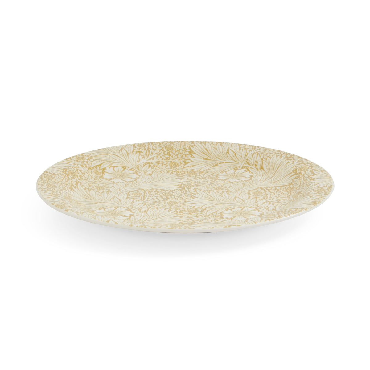 Morris & Co. 13" Round Marigold Platter