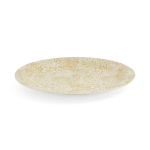 Morris & Co. 13" Round Marigold Platter