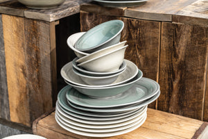 Belmont Cereal Bowl - Crackle Celadon
