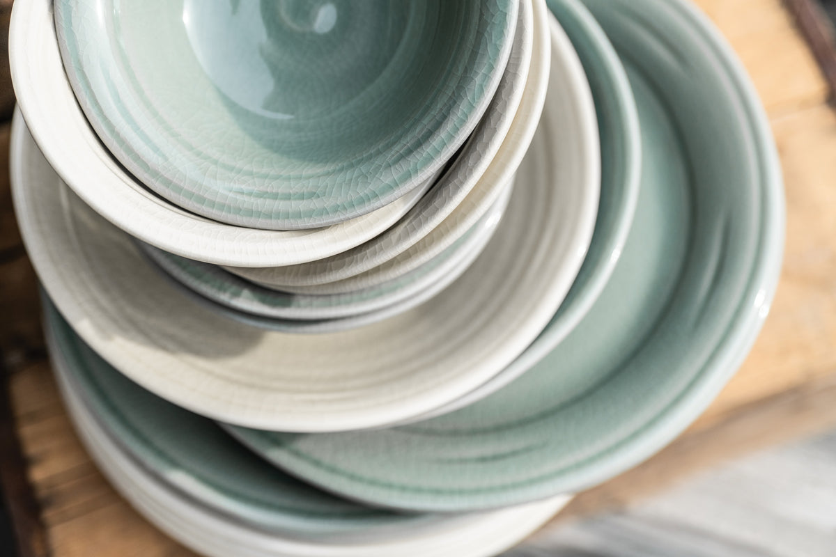 Belmont Cereal Bowl - Crackle Celadon