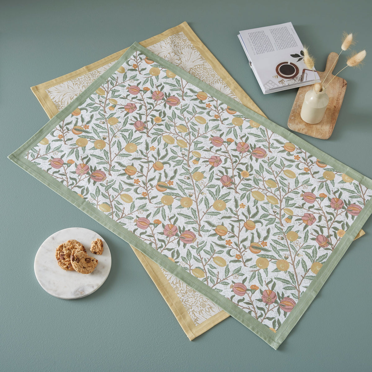 Morris & Co. Assorted Tea Towels, Set of 2
