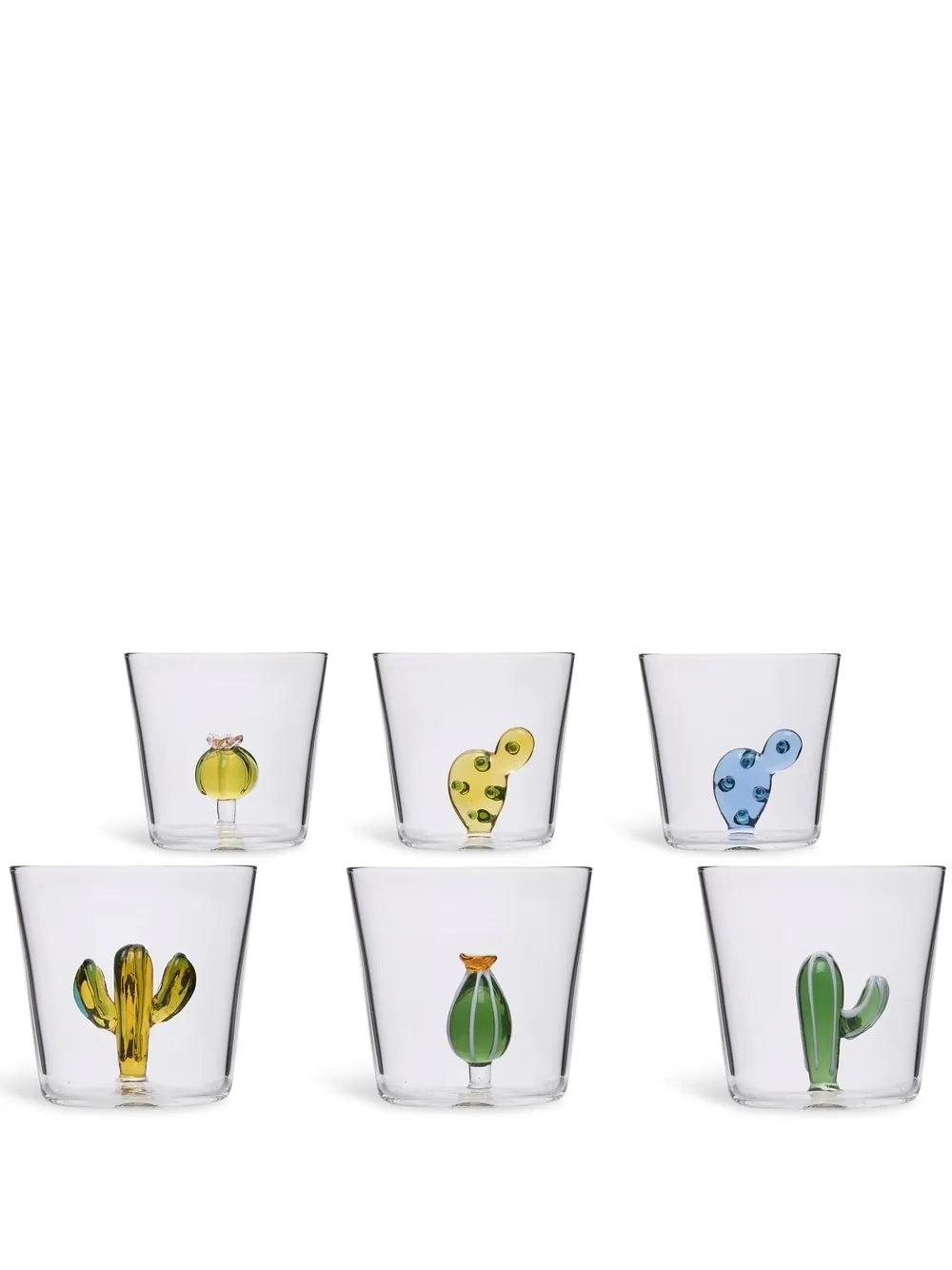 Desert Plants Set-of-Six Tumblers