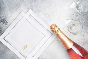 Champagne Celebration Cocktail Napkins, Set of 4