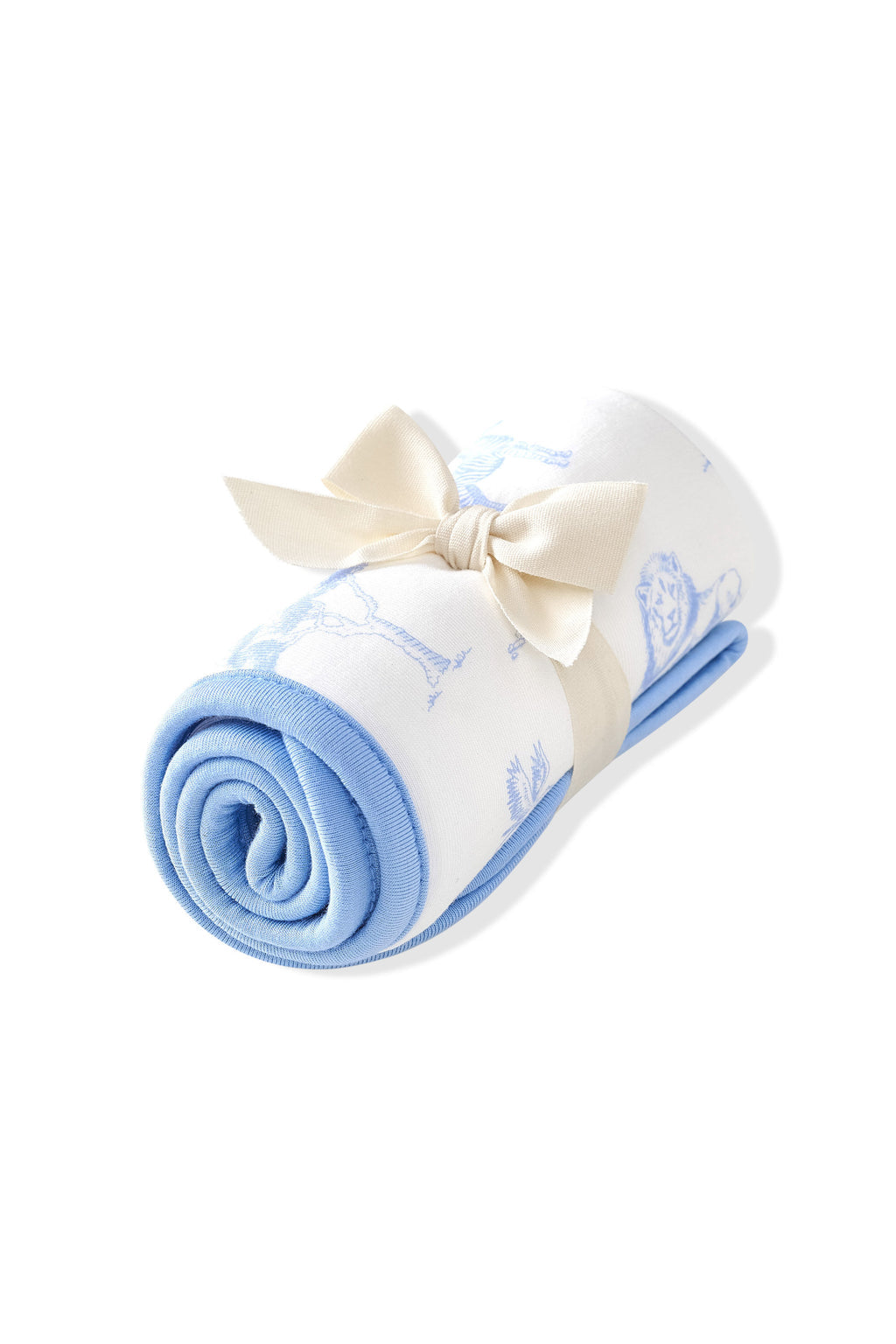 Burp Cloth in Toile Safari - Pack of 2