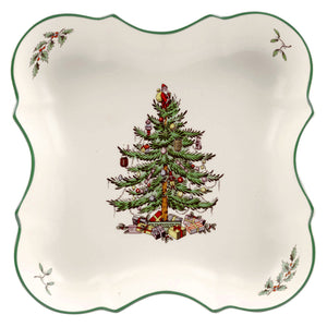 Christmas Tree 8" Devonia Tray
