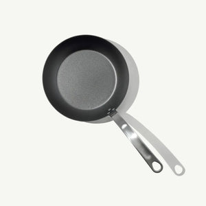 Seasoned Carbon Steel Frying Pan 8"