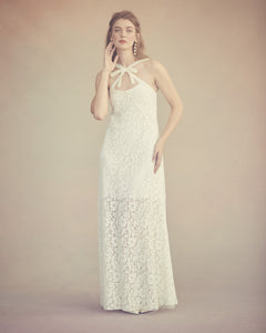 Daphne Dress in Ivory Lace